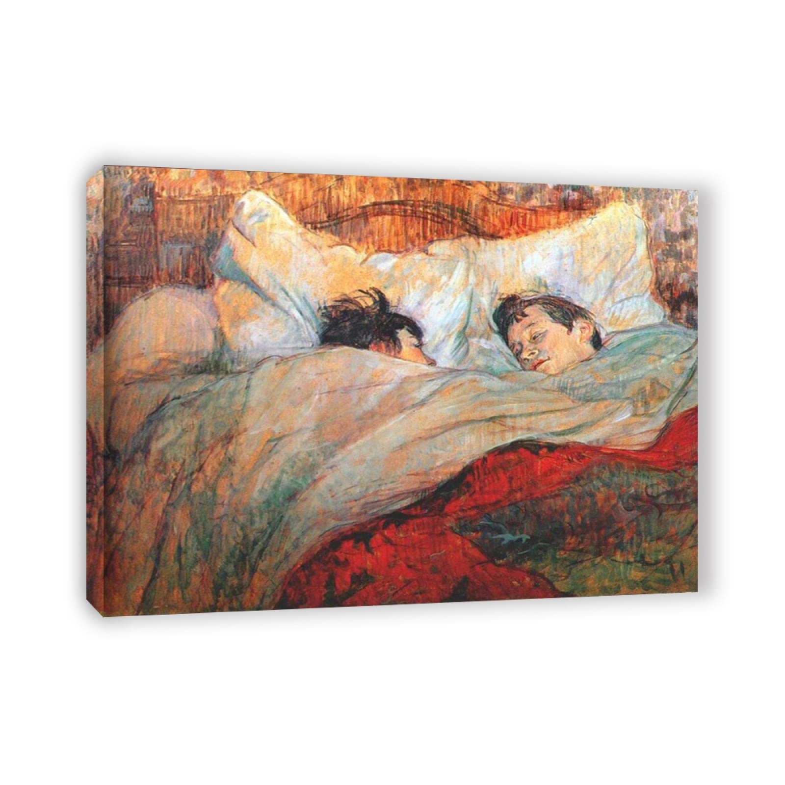 Amazon.co.jp: トゥールーズ・ロートレックの有名な絵画. ベッド