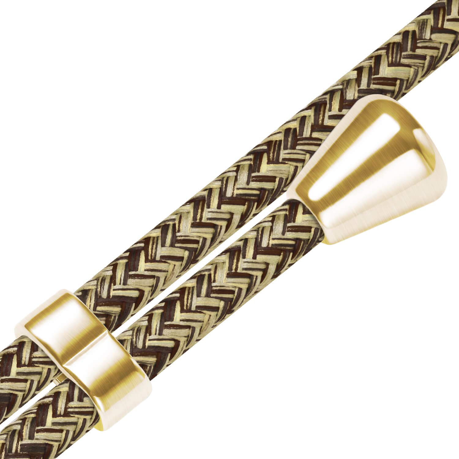 Handykette In Gold-Schwarz – Stylisches Umhängeband Für Alle Smartphones