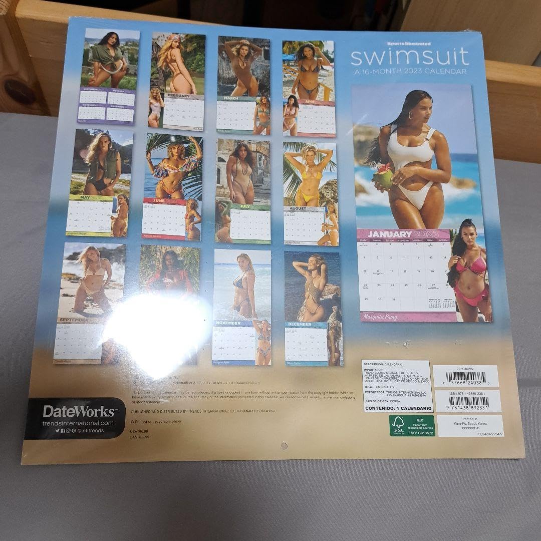 2014スポーツイラストレイテッドカレンダー Rare 2014 Sports Illustrated Swimsuit Large Wall & Desk Calendars