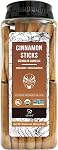 Soeos Organic Ceylon Cinnamon Sticks, 2-Pack (1oz/28g Each), True Premium Whole Sticks for Baking, Cooking, Beverages, Aromatic Sweet Spice.