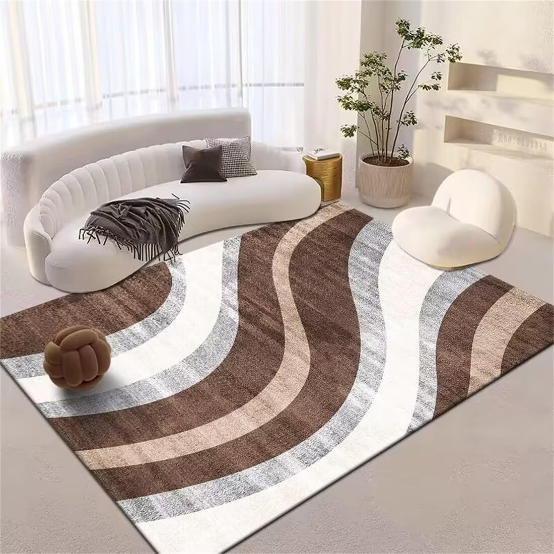 Tapis de couloir antidérapant et lavable 120x200cm idéal comme tapis de jeu bébé