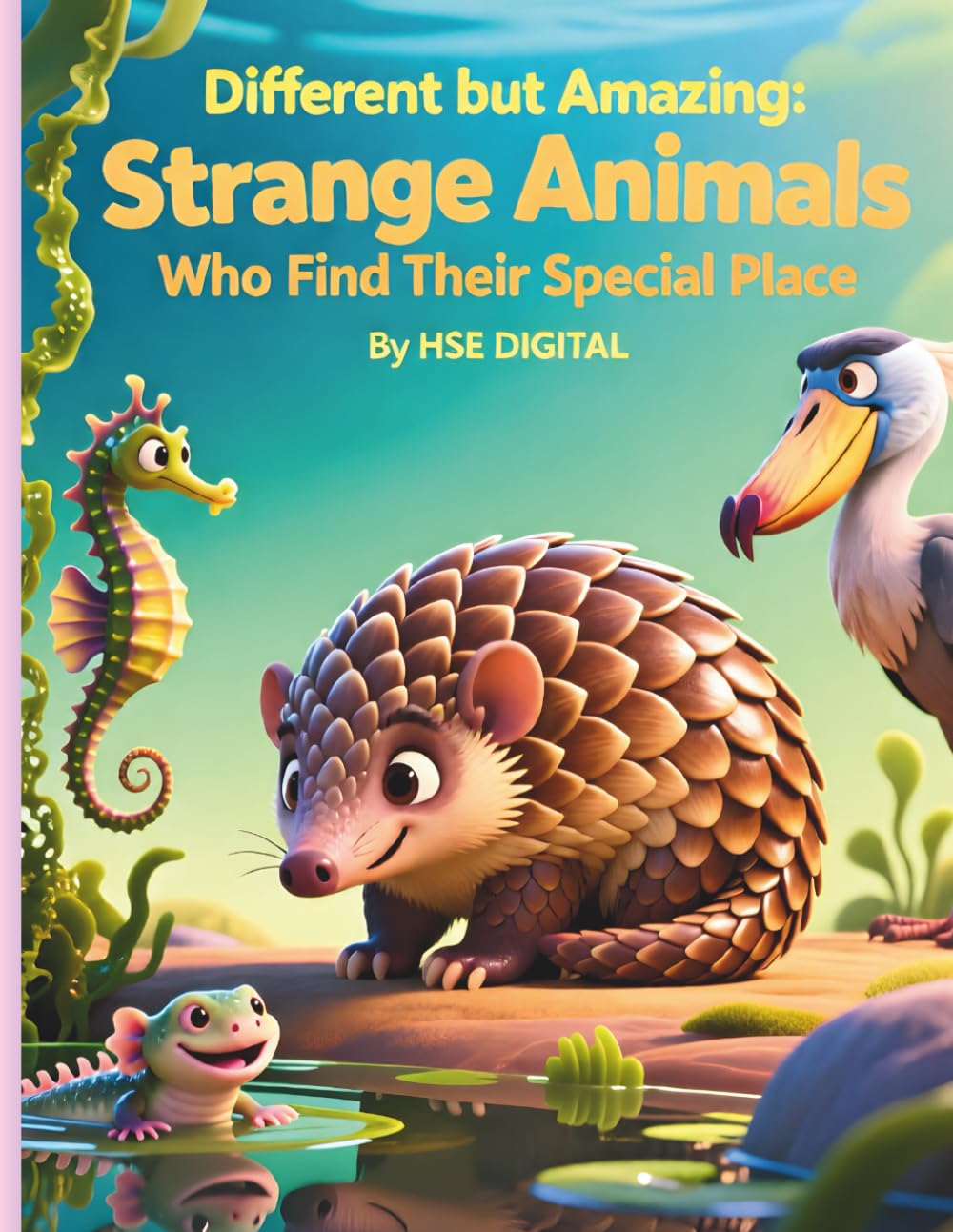 Different but Amazing: Strange Animals Who Find Their Special Place: A Heartwarming Picture Book About Being Unique and Belonging