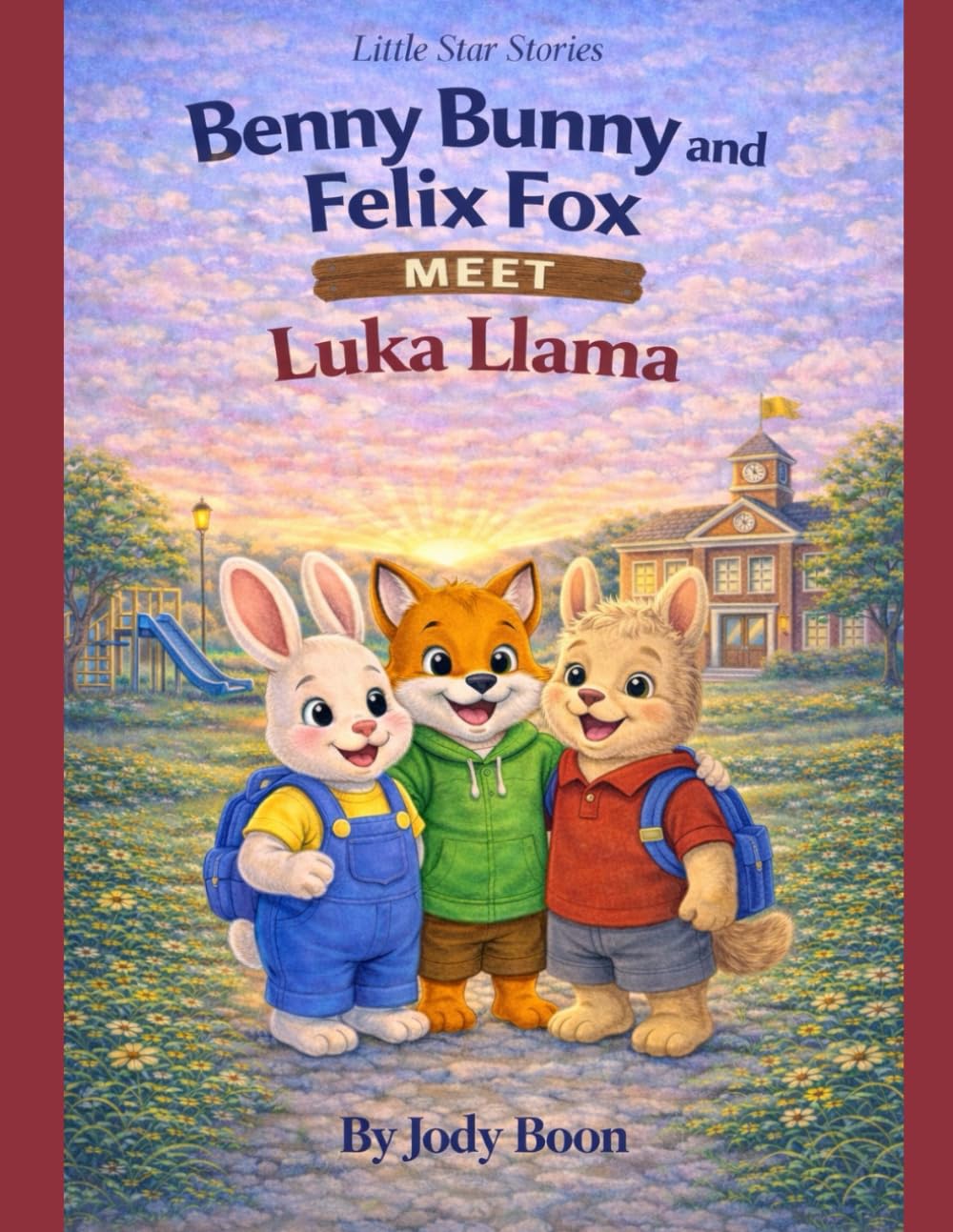 Benny Bunny and Felix Fox Meet Luka Llama (Little star stories)