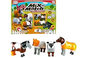 Mix and Match Magnetic Animals