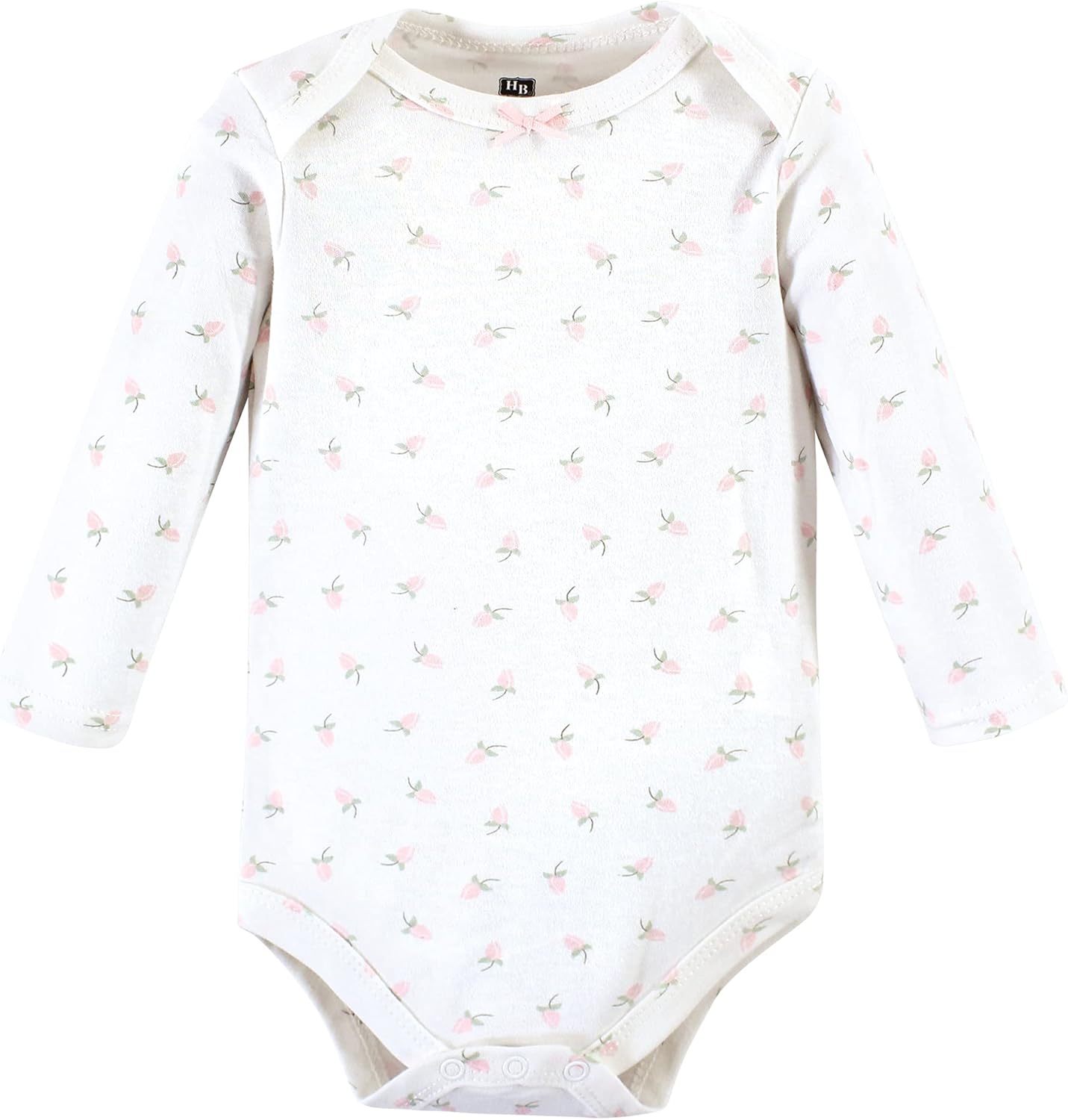 Hudson Baby baby-boys Cotton Long-sleeve Bodysuits 5-pack