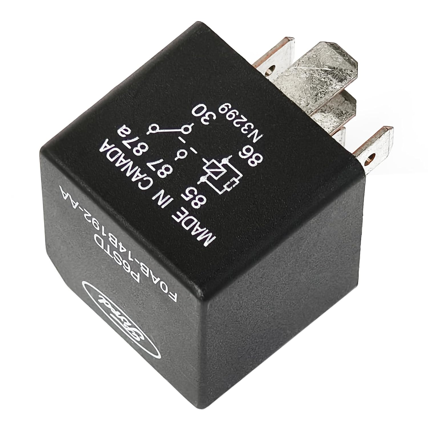 2Pcs F0AB-14B192-AA 40A 12VDC 4Pins Automotive Electrical System Relays