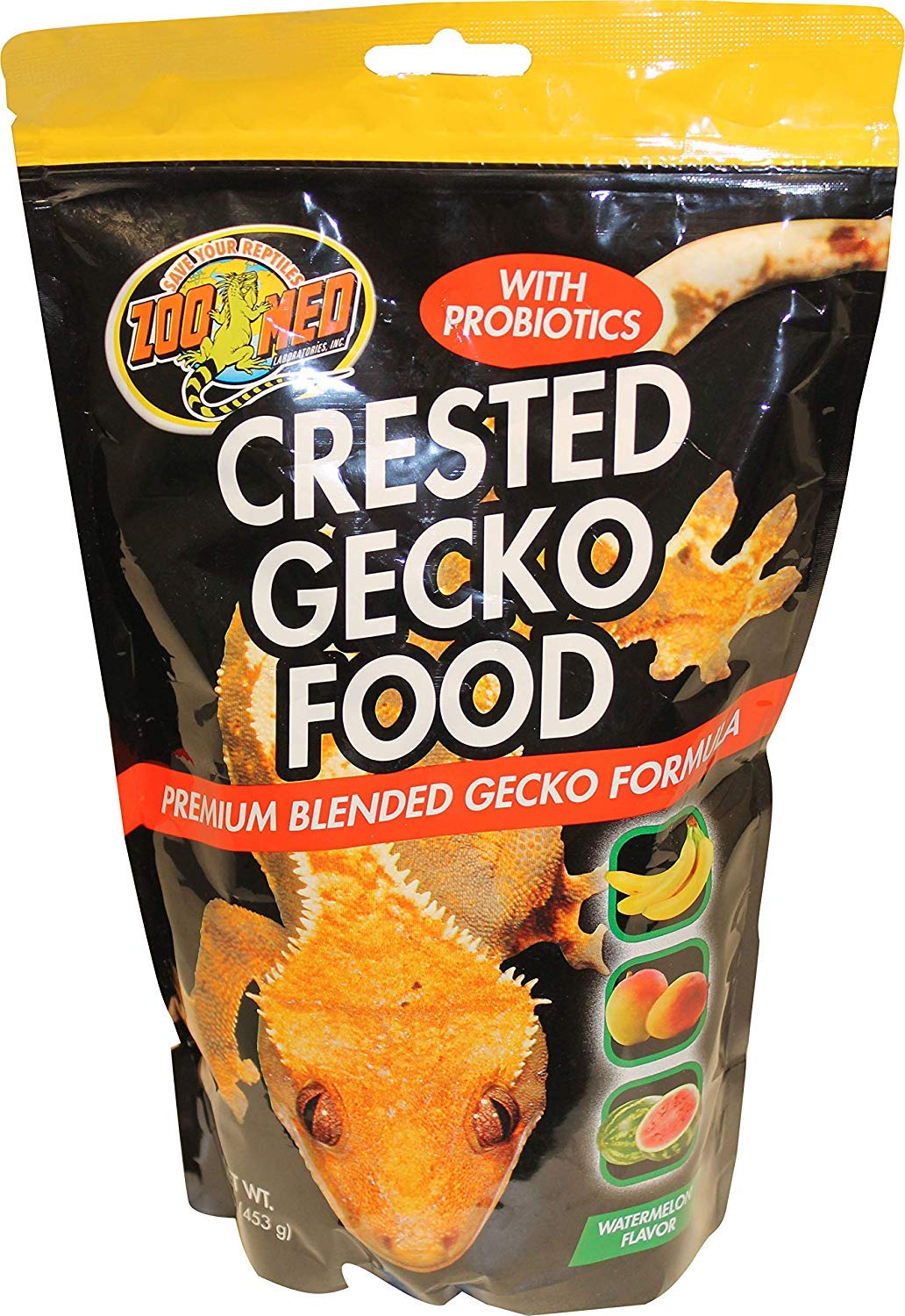 Zoo Med Crested Gecko Food Watermelon Flavor 1 Pound - 3 Pack