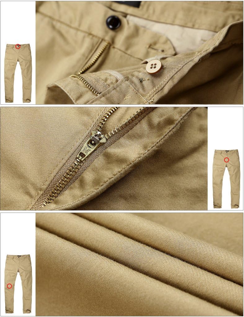 Match Men's Slim Tapered Stretchy Casual Pant - Image 5