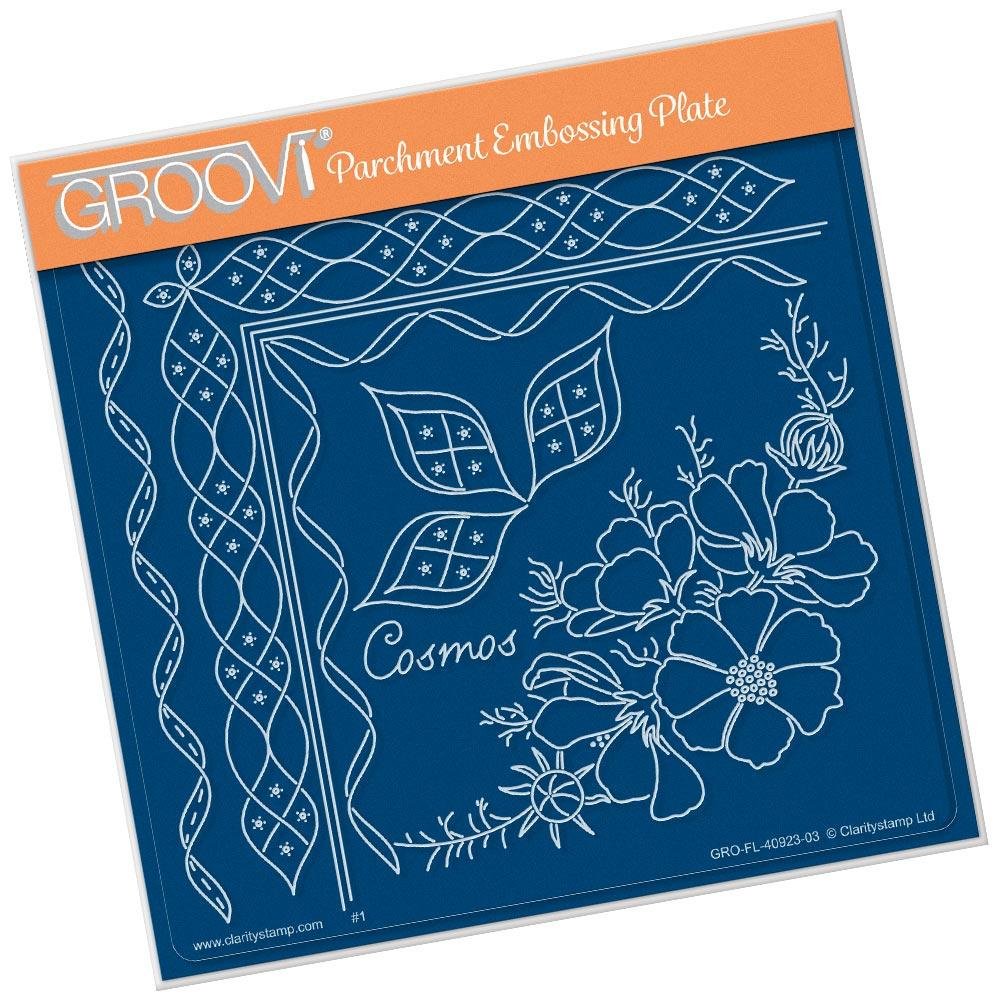 Ivory Clarity Stamp Embossing Parchment A5 Square - Linda's Cosmos & Lace