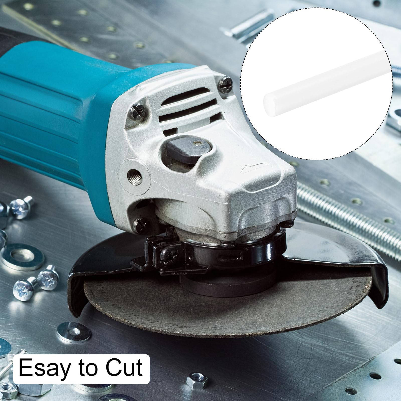 QUARKZMAN ABS Kunststoffstäbe 5 Stück - 1,5mm X 250mm Für Modellbau & DIY