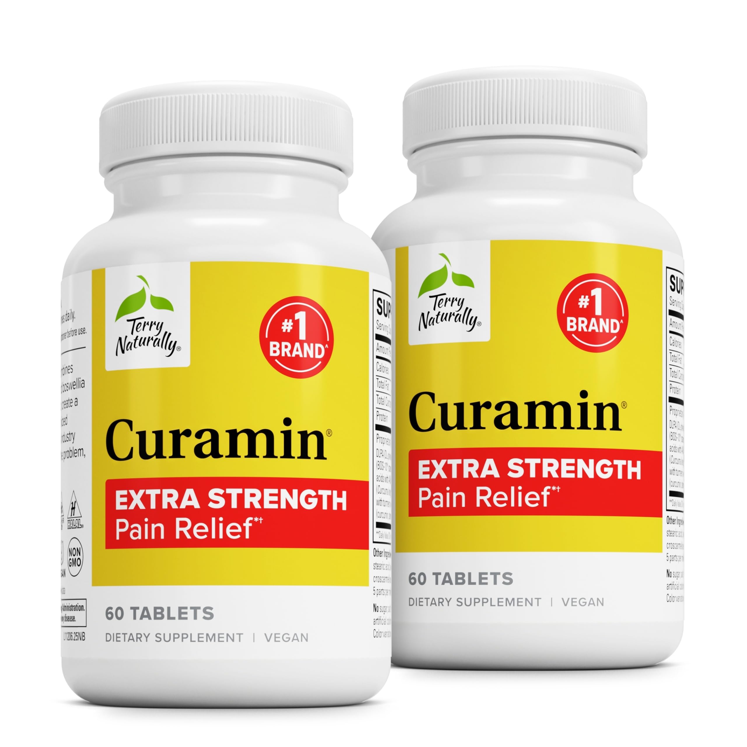 Terry Naturally EuroPharma Curamin Extra Strength - 60 Tabs (Pack of 2)