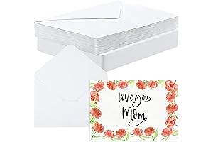 30 Set Blank Watercolor Cards with Envelopes, Ideal for Painting, DIY Invitations, and Warm Wishes