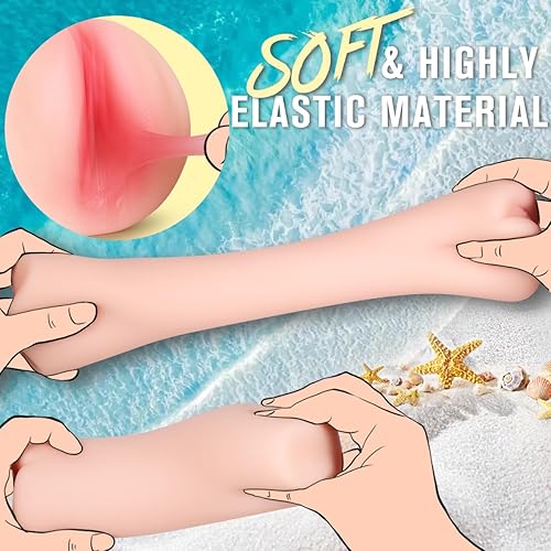 Miniatura 4 de Paquete de 3 juguetes sexuales con coños de bolsillo para hombres, masturbadores masculinos, muñecas sexuales  Coño realista con bolsillo en la boca