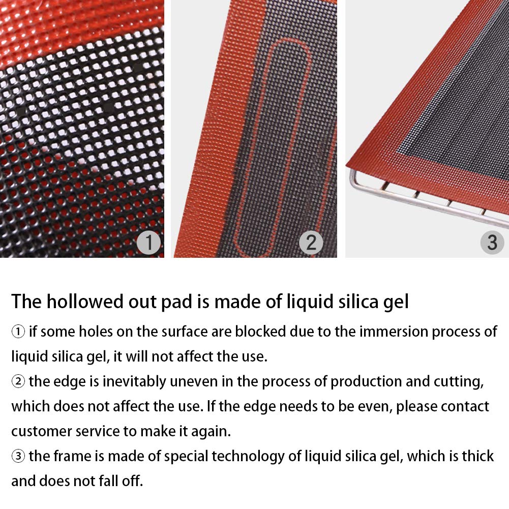 Tapis de cuisson antiadhésif en Silicone Extra Lar... - Grandado