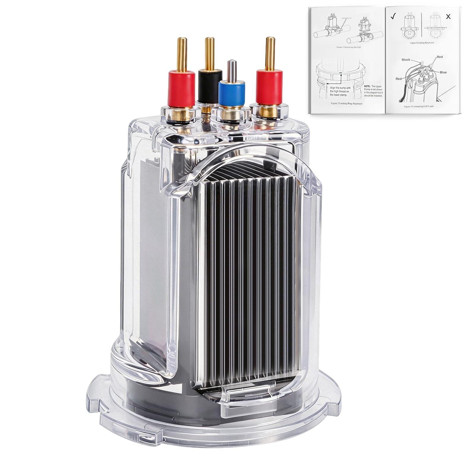 Photo 1 of Orvex R0511400 Electrode Salt Cell Replacement for Zodiac Jandy AquaPure Ei
