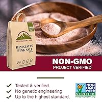 Vista 4 de Himalayan Chef Sal rosa del Himalaya Bolsa a granel de grano fino de 5 libras Kosher y vegano, 100% natural y puro cristal gourmet Contiene 84