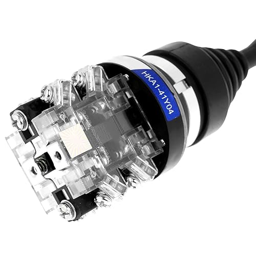 Miniatura 7 de Joystick Switch AC 380V 15A 4 Position 4NO Joy Stick Controller Switch Replacement for joystick switch latching 12v dc remote switch joystick 2 way