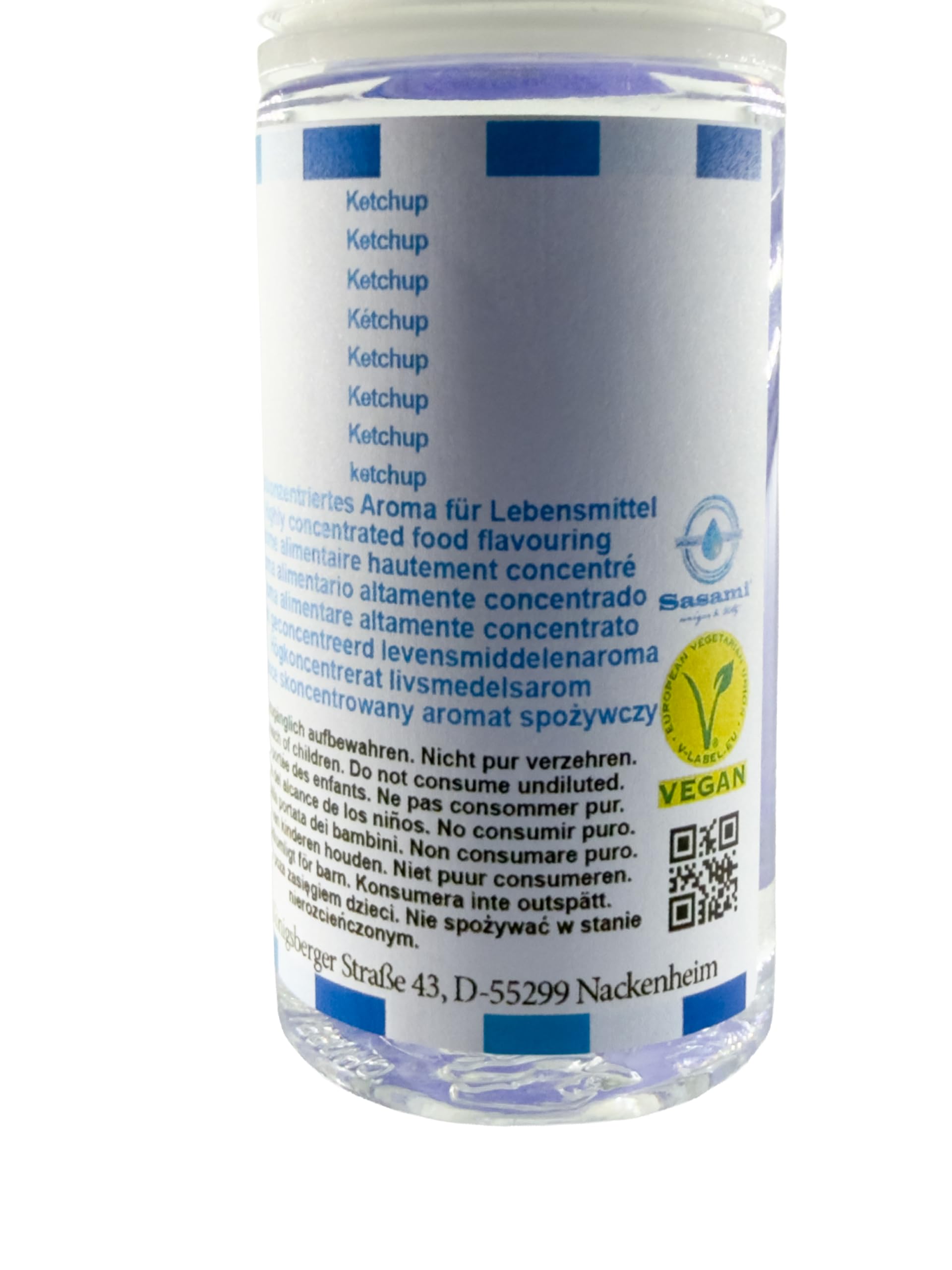 Kétchup aroma concentrado - Vegano - Sasami - 10ml