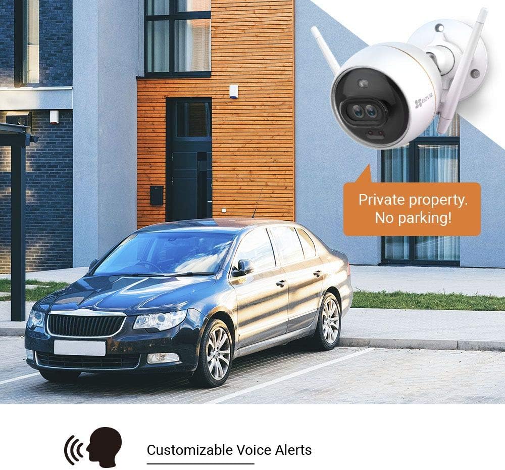 EZVIZ C3X mobil alkalmazás és vezérlés