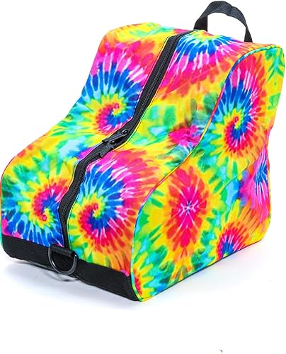 Miniatura 5 de Fydelity Lindas bolsas para patinaje sobre ruedas para mujeres; bolsa ideal para patinaje cuádruple o bolsas de patines para niñas; uso como bolsa