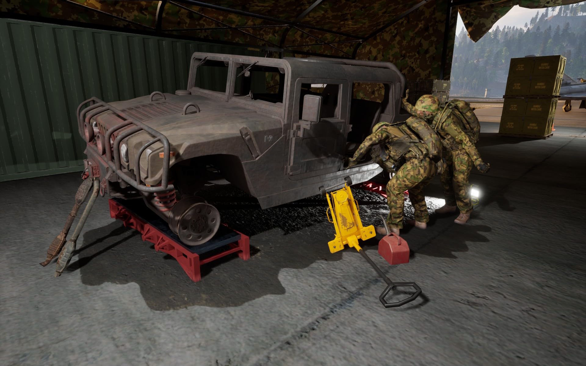 Military Logistics Simulator (PlayStation PS5)