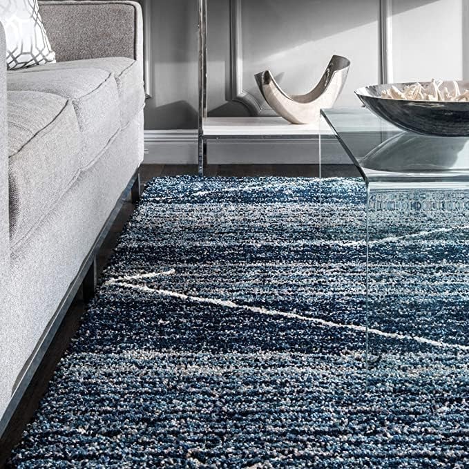 Image of RUG ERA Shaggy Carpet for Living Room 3X5 FEET Fluffy Rug for Bedroom Floor Modern Non-Slip Floor Mat & Galicha for Home Decor | Cozy Area Carpet (Luxury Mustard)