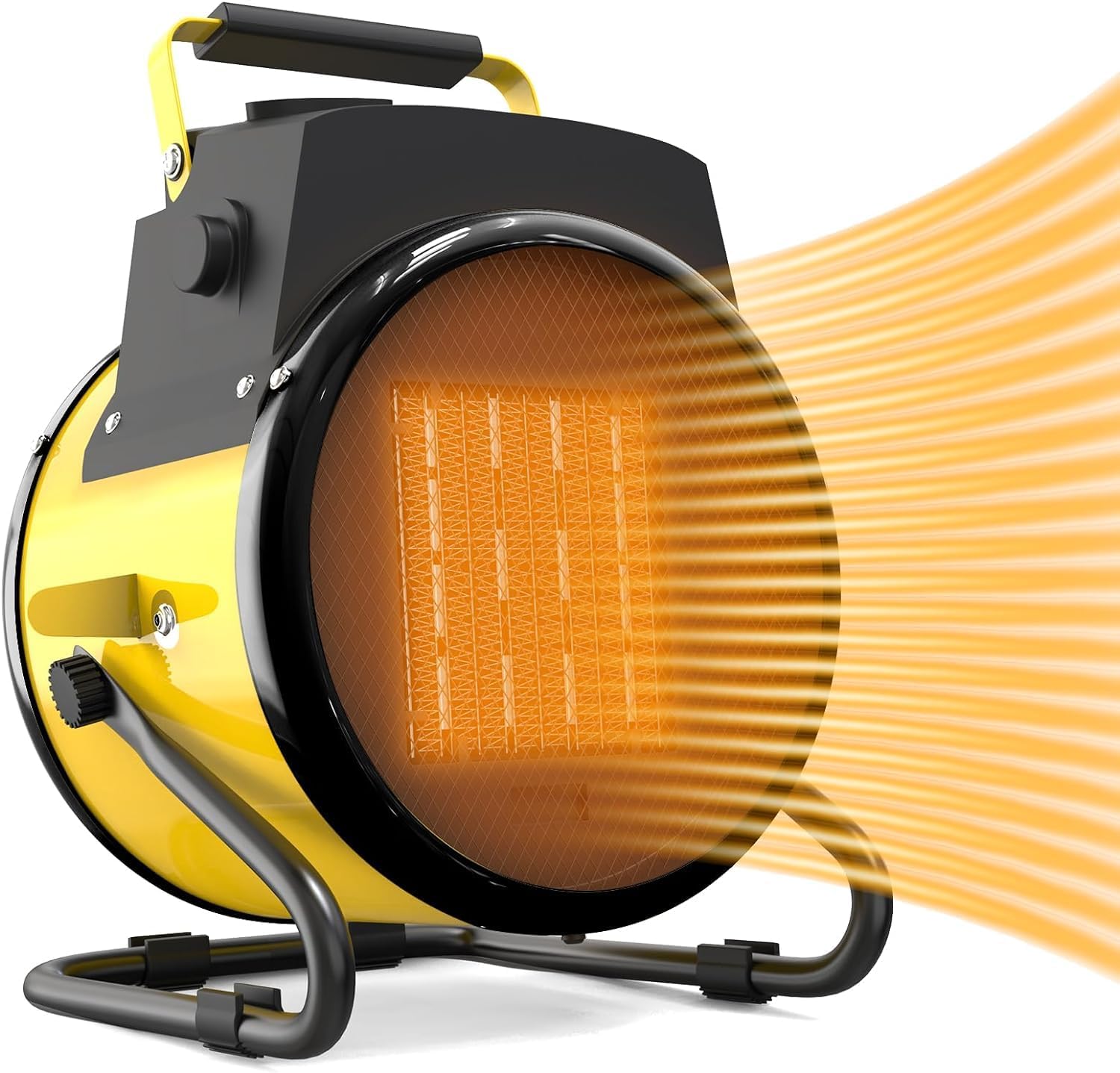 AgiiMan Outdoor Heater - Electric Greenhouse Heater for Patio with Overheat Protection, Thermostat, 1S Fast Heating Ceramic Heater with Low Noise, Space Heaters for Outdoor, Garage, Office, Indoor Use