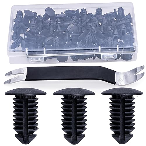 Miniatura 10 de Rexka 50 piezas de clip de retención de panel de moldura compatible con Ford N807721-S Chrysler 6504043 Explorer