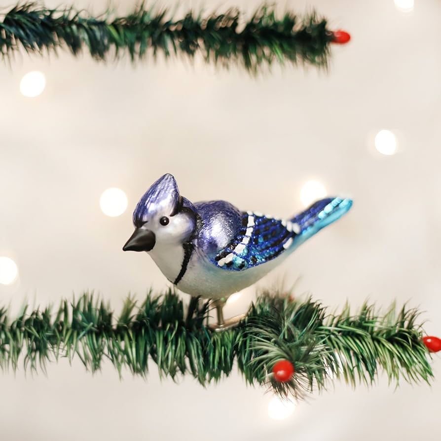 Premium Christmas Bird Ornaments Retail Display