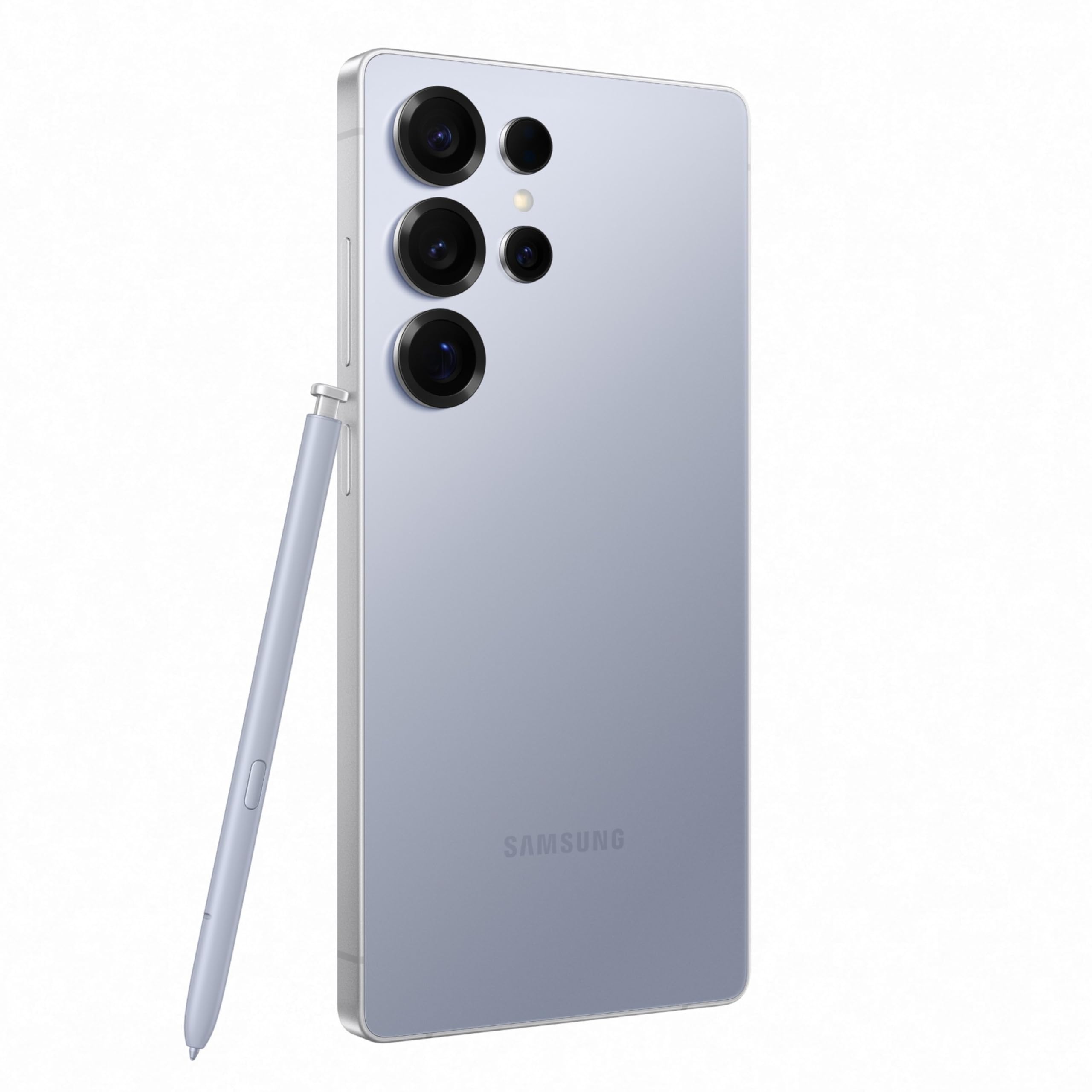 Samsung Galaxy S25 Ultra 5G Mobile con Galaxy AI (Titanium Silverblue, 12 GB di RAM, 256 GB di archiviazione), telaio in titanio, ultra gaming con Snapdragon 8 Elite,Fotocamera da 200 MP con motore