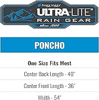 Vista 7 de FROGG TOGGS Ultra-lite2 Waterproof Breathable Poncho