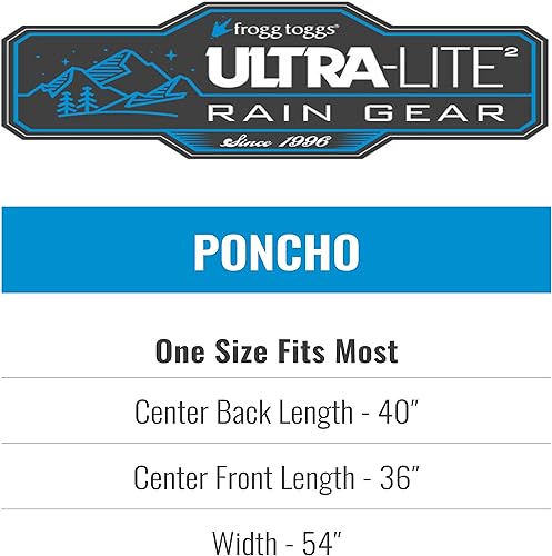 Miniatura 7 de FROGG TOGGS Ultra-lite2 Waterproof Breathable Poncho