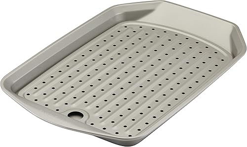 Miniatura 11 de Rachael Ray El juego de utensilios antiadherentes para hornear sin agarres incluye molde antiadherente para hornear con tapa y molde