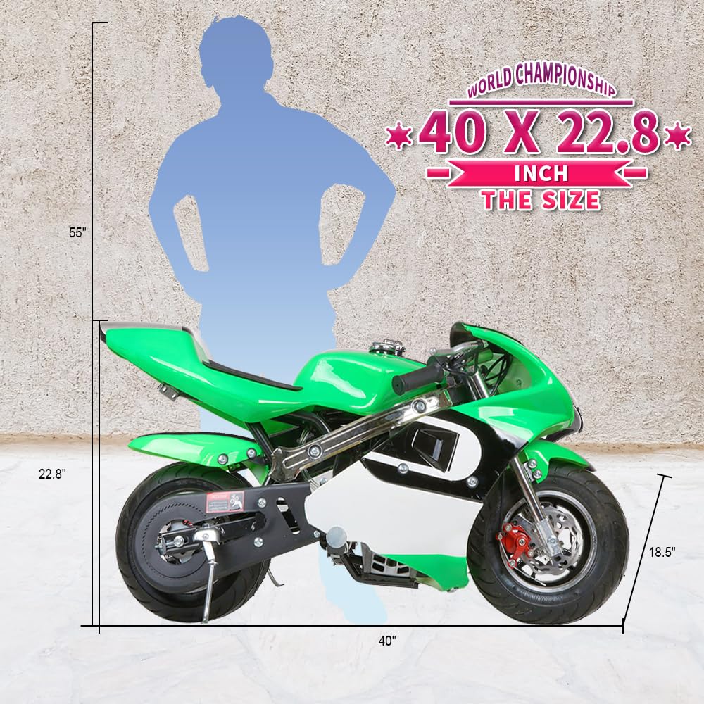 ミニバイク Amazon.com: Mini Kid Pocket Bike, G00002 Model 40CC 4-Stroke Gas