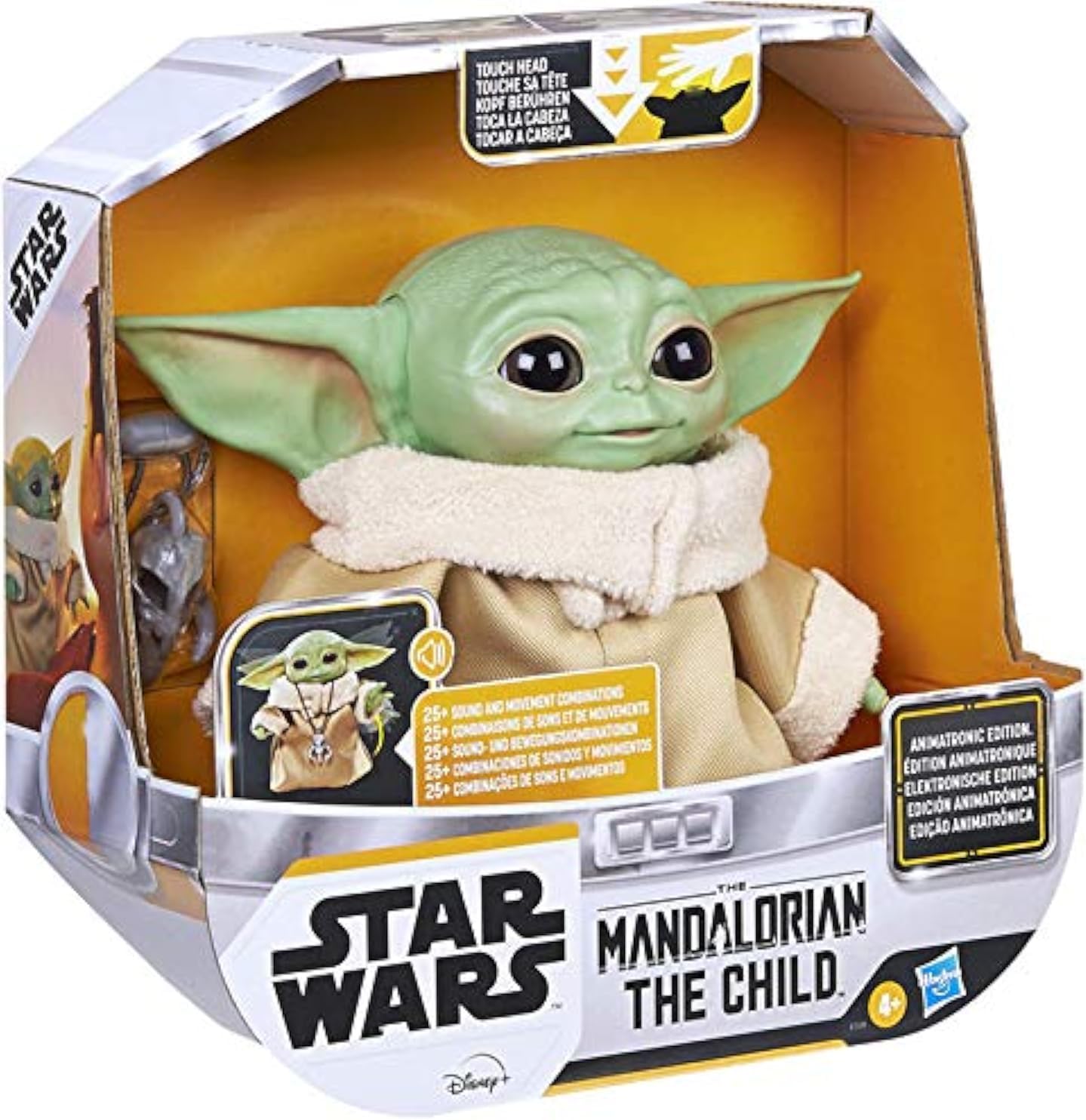 Collect Star Wars/Mandalorian - The Child - Animatronic Edition - Over 25 Sound and Motion Combinations! Feel The Force!
