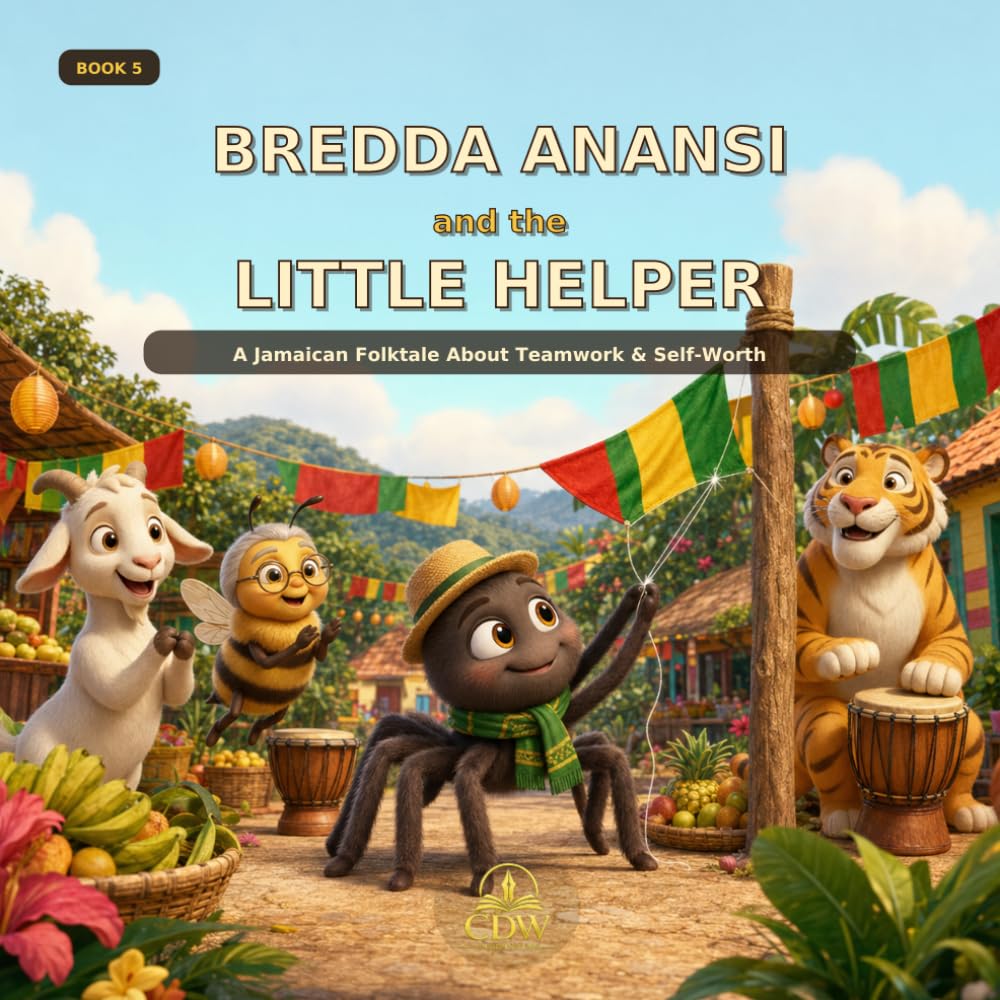 Bredda Anansi and the Little Helper: A Jamaican Folktale About Teamwork & Self-Worth