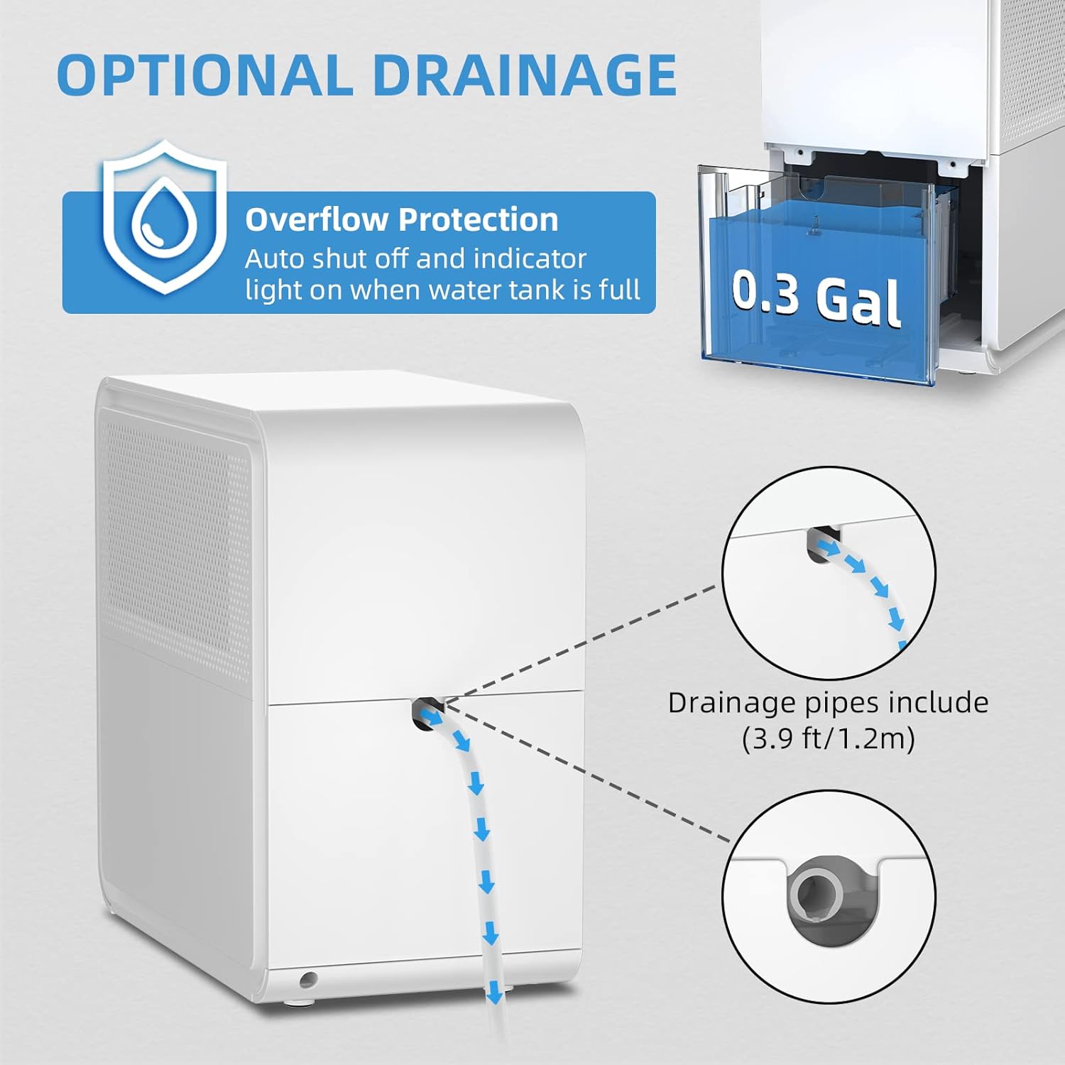 AIRPLUS Dehumidifier in Sleep Mode