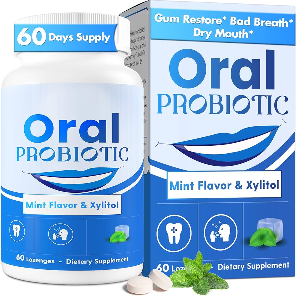 Oral−B D5015132XBK Amazon.com : Oral Probiotics, 11 Billion CFU, with M18, A12