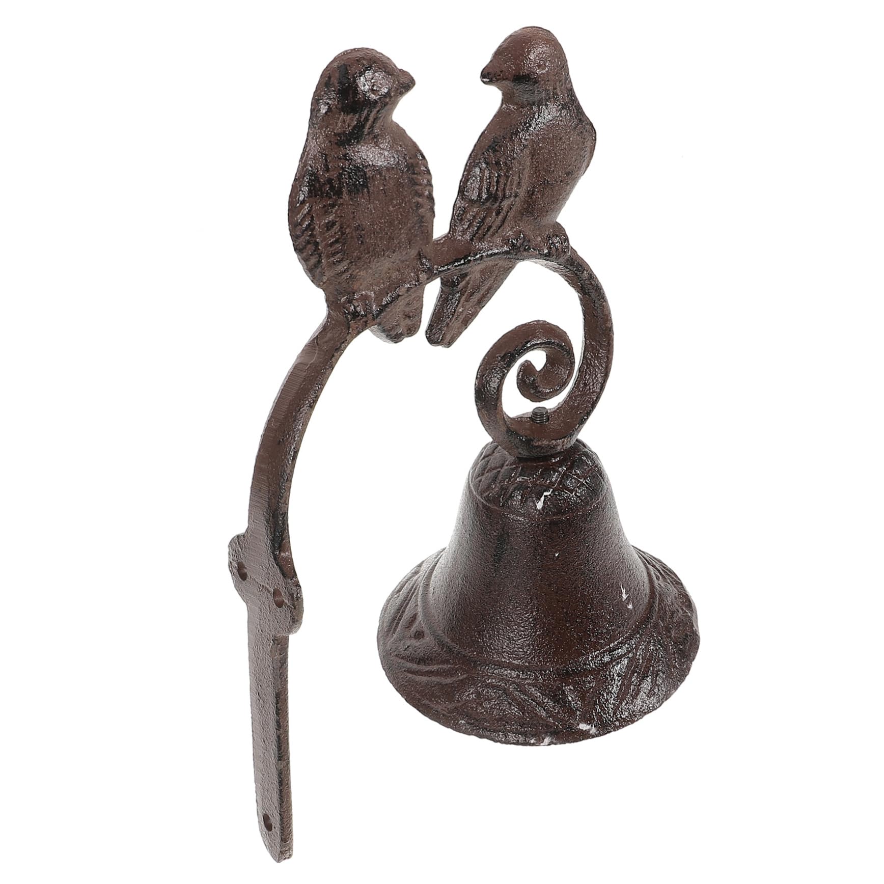 MAGICLULU Campanello in Metallo Forma di Uccellino Campanello Vintage Sospeso Decorazione per Porta D'ingresso Esterna Utile