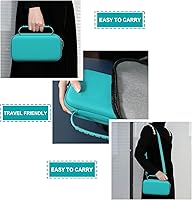 Vista 5 de Funda rígida para nebulizador portátil, inhalador de malla de mano, espaciador, máquina de nebulizadores para adultos y niños, viaje doméstico