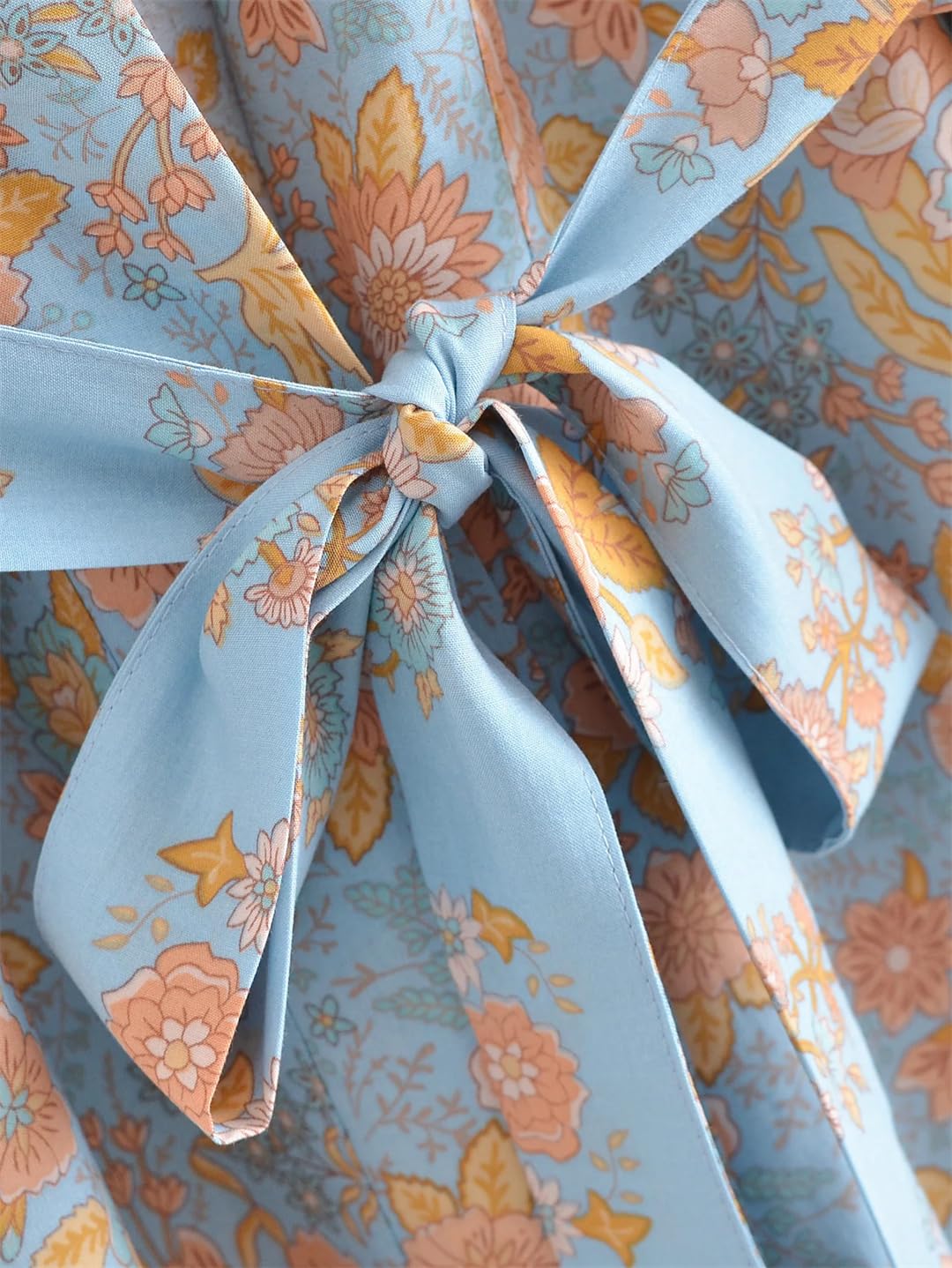 Disimlarl Kimono da donna con stampa bohémien, scollo a V, maniche a pipistrello, maxi abito da spiaggia