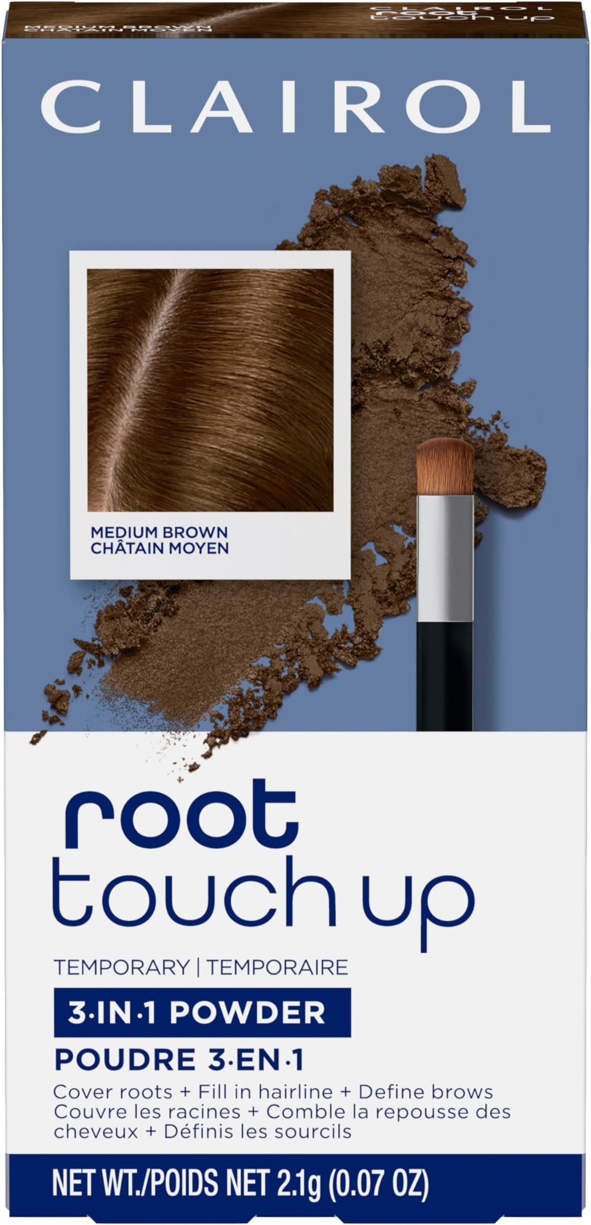 Temporary Root Touch-Up Concealing Powder, 2.1 g (.07 oz)