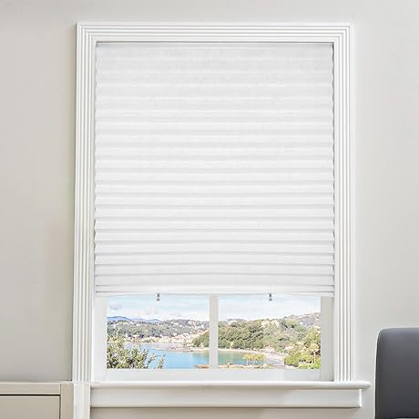 6 Pack Fabric Window Shades, 36''x72'', Cordless & Easy Lift, Light Filtering