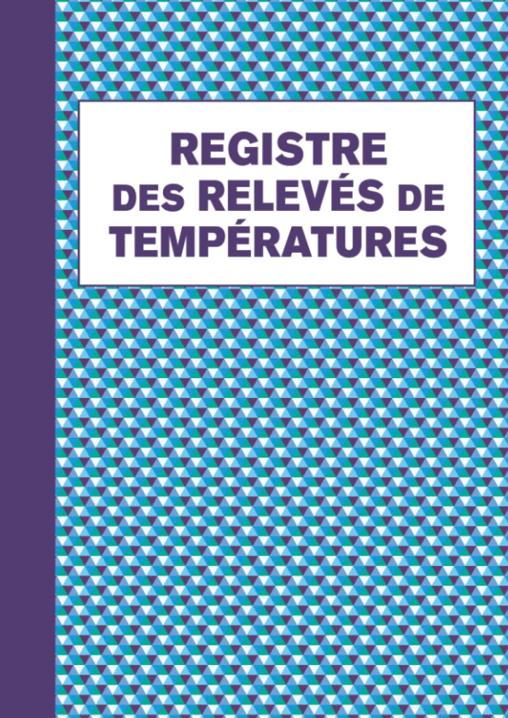Lot De 5 Carnets De Température Pour Réfrigérateur Format A5 (210 X 148