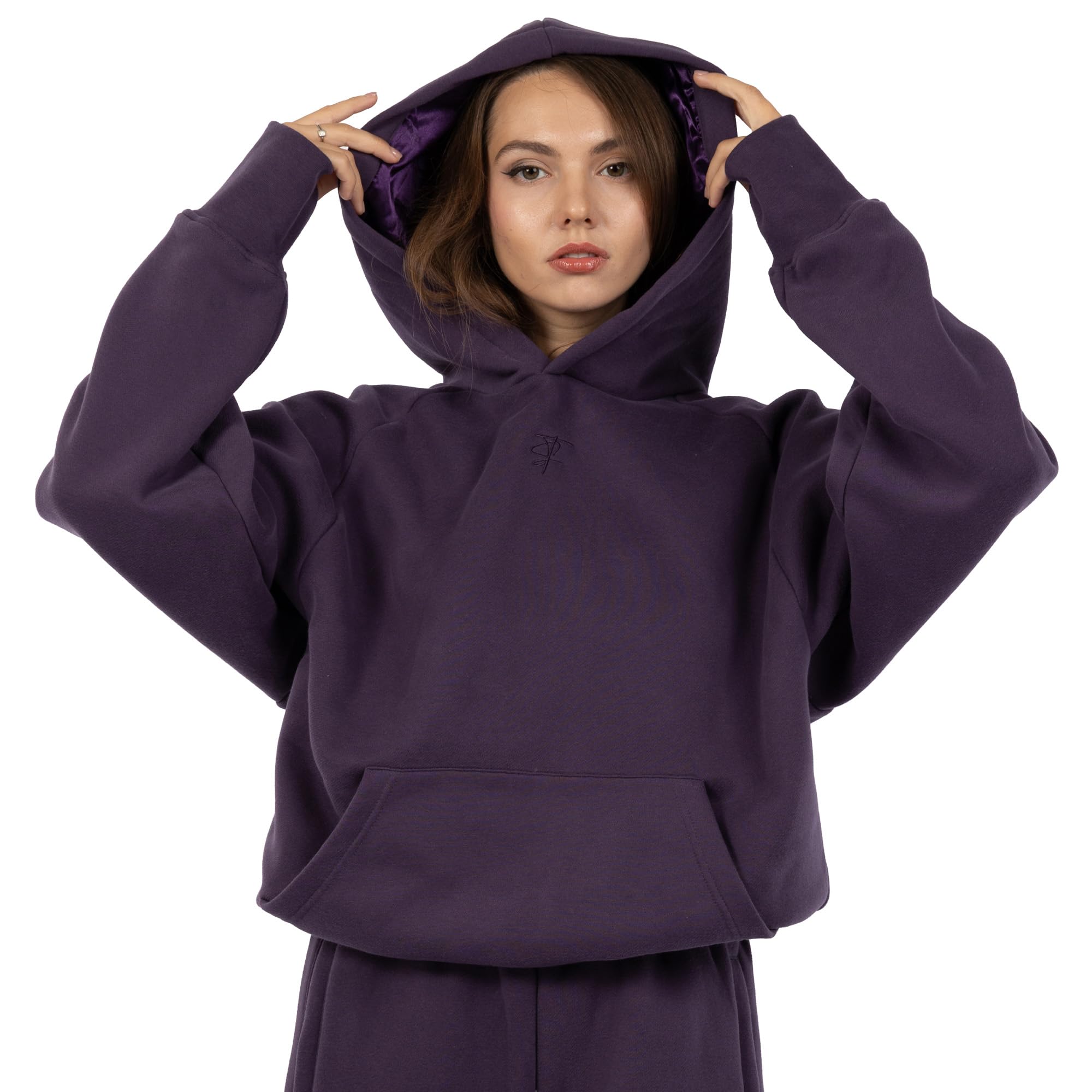 FREE THE SHEEP Aether Pullover | Sensory Friendly Lightweight Hoodie with Cooling Satin Hood | Ultra Soft Unisex Hoodie