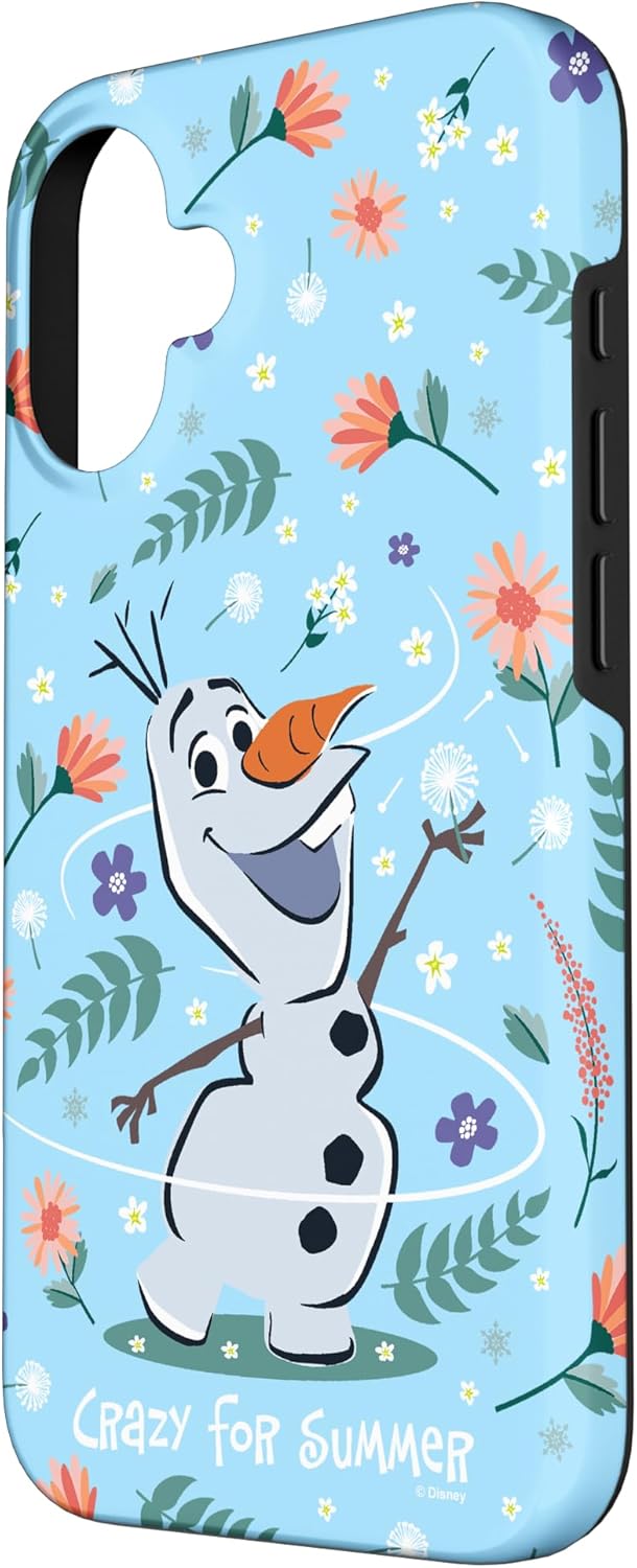 Disney Frozen Crazy For Summer Cute Olaf Case for iPhone 16