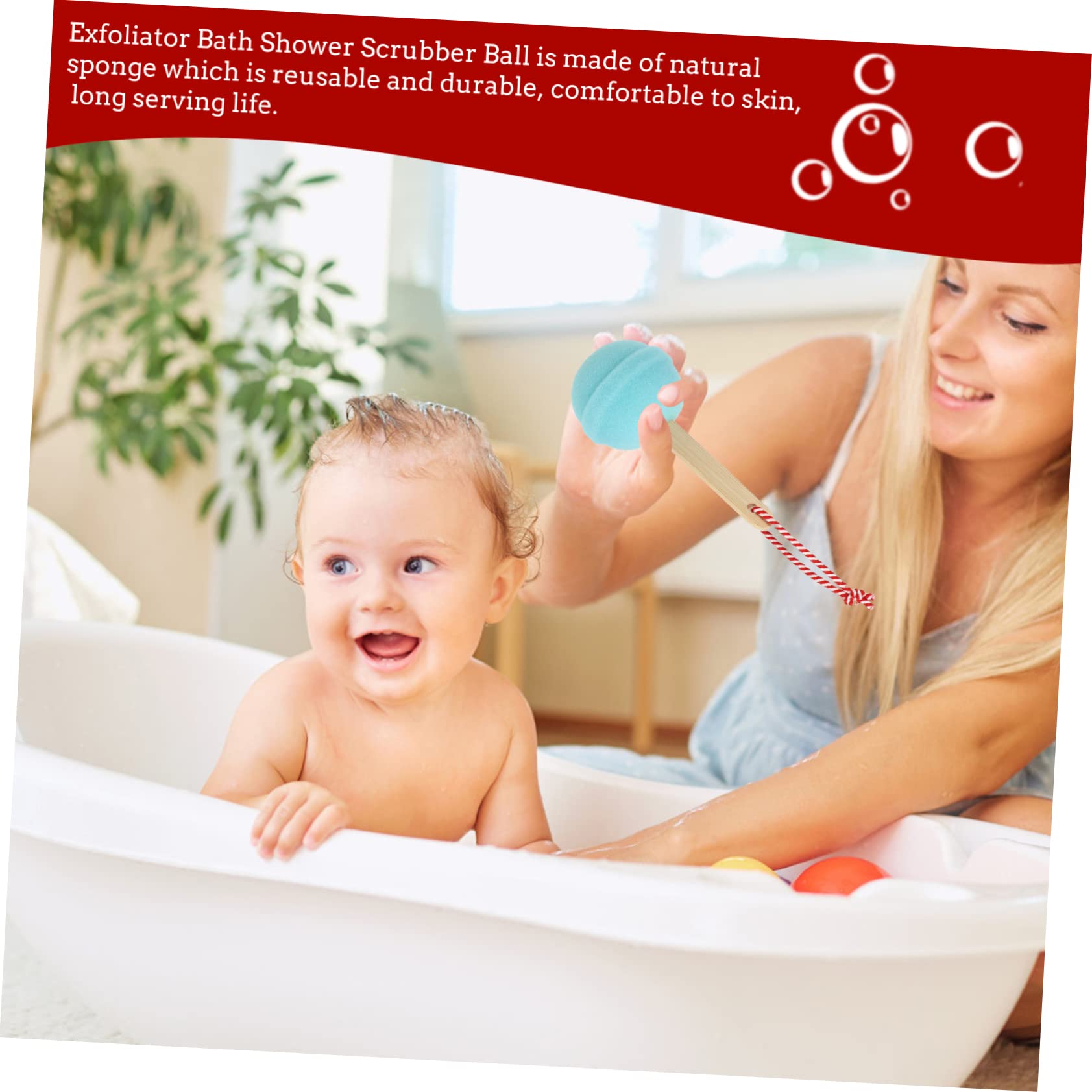 Didiseaon 16 Piezas esponja de baño esponja de limpieza esponjas de baño para niños para bebés loción corporal esponjas de herramienta de baño Cuerpo Bola de baño recién nacido