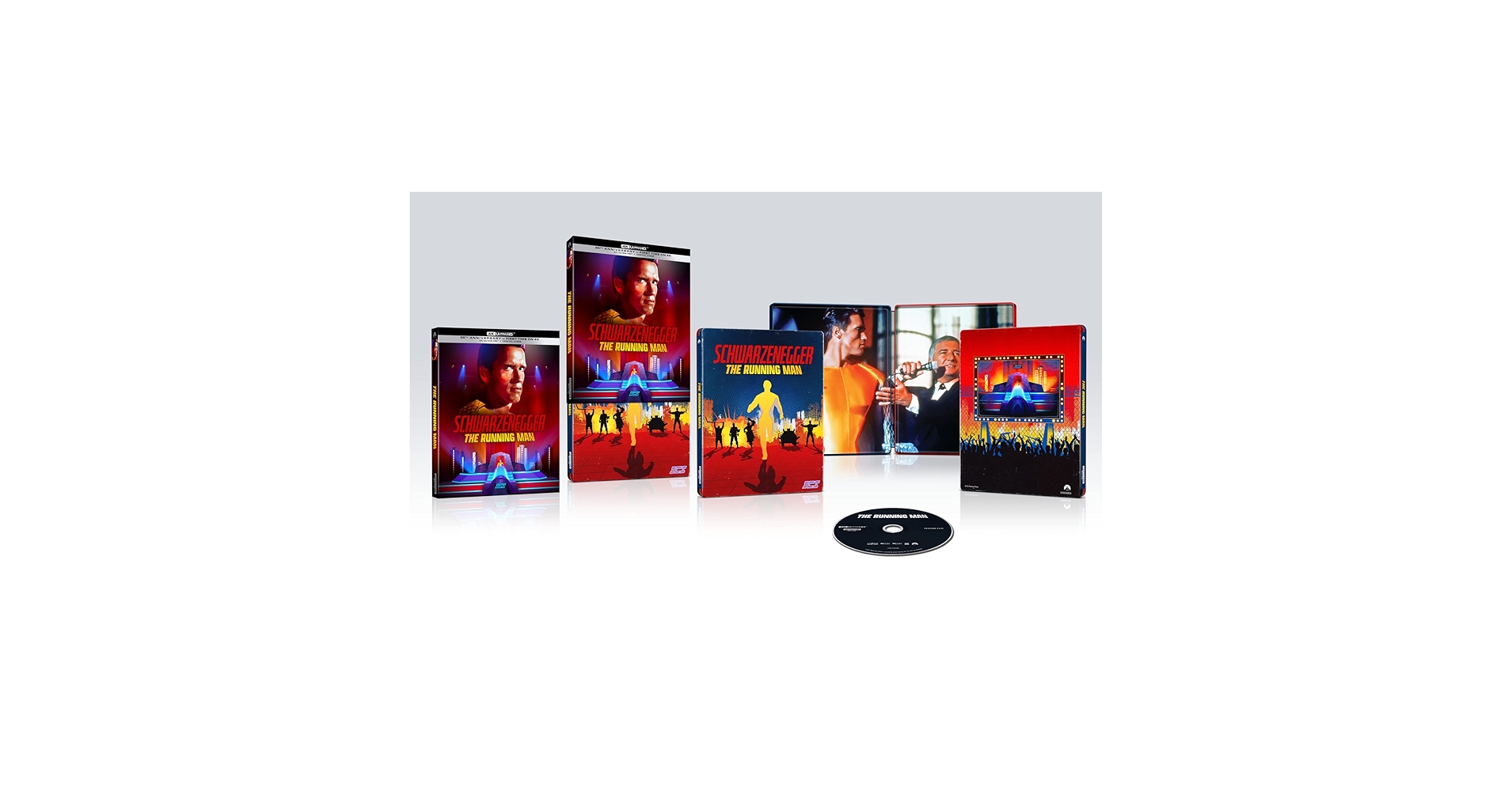 Amazon.com: The Running Man Limited Edition Steelbook