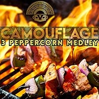 Vista 7 de Yupanqui Molinillo de pimienta para parrilla vegetariana, 3.5 onzas, molinillo de pimienta recargable manual con granos de pimienta orgánicos