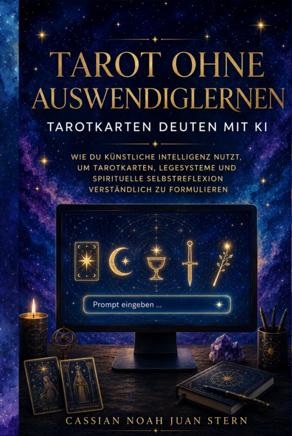 Tarot ohne Auswendiglernen Tarotkarten deuten mit KI: Wie du künstliche Intelligenz nutzt, um Tarotkarten, Legesysteme und spirituelle Selbstreflexion ... zu formulieren (KI für moderne Esoteriker)